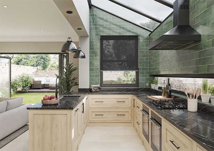 Screenview (FR), Pure Black - Twist&Fit Roller Blind - Image 8